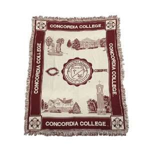  Concordia College Moorhead Minnesota Cobbers Afghan 