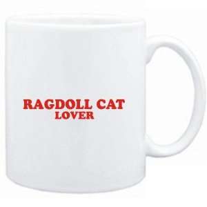  Mug White  Ragdoll LOVER  Cats