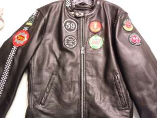 Classic British style BSA Cafe Racer Rocker Jacket  