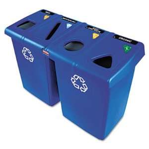  Rubbermaid Commercial Glutton Recycling Station 