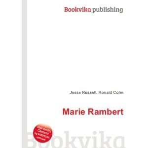  Marie Rambert Ronald Cohn Jesse Russell Books