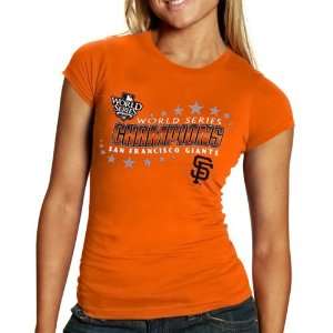   Orange 2010 World Series Champions Star T shirt