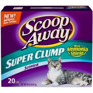 Scoop Away Super Clump Fresh Scent, 20 Pound Box  Grocery 