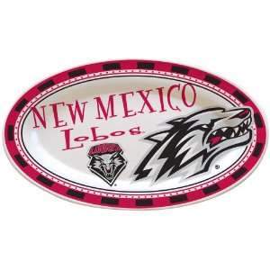  NCAA University of New Mexico Gameday 2 Ceramic Platter 
