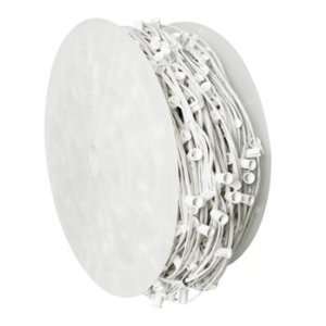  1000 C9 Commercial Socket Spool; 12 Spacing; White Wire 