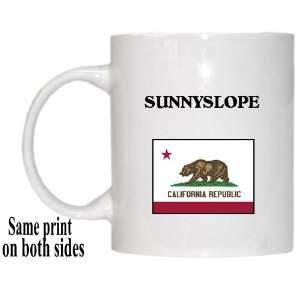  US State Flag   SUNNYSLOPE, California (CA) Mug 