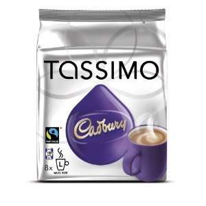 Cadbury Hot Chocolate, 8 count T discs for Tassimo Brewers (3 Pack)