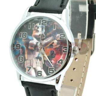 Brand New Star Wars Clone Trooper leather strap Wrist Watch QT1123 