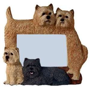  CAIRN Terrier DOG Photo Picture FRAME NEW *RETIRED* Resin 