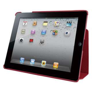   iCoat Notebook Folio & Stylus for iPad 2   Red 4718971893014  