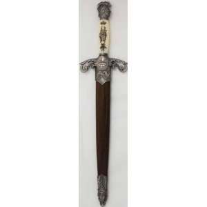  Heralds Antique Medieval Athame silver 