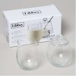  Libbey Glass Sugar & Creamer Set