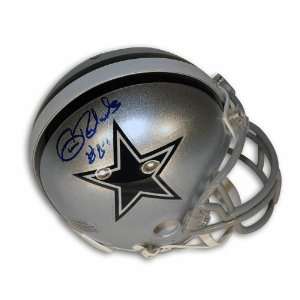  Golden Richards Autographed Dallas Cowboys Mini Helmet 
