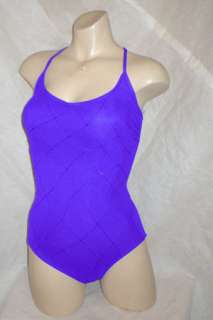 Carol Wior Slimsuit Purple Jewel Swimsuit SZ 8 NWT  