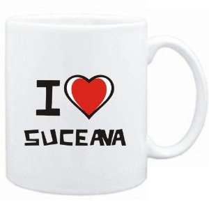  Mug White I love Suceava  Cities