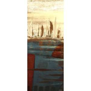 Calm Waters I Poster by Kingsley (8.00 x 20.00)