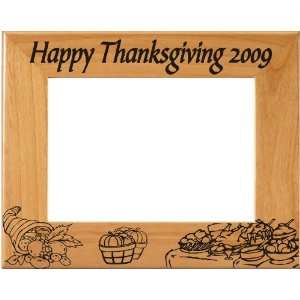  Laser Engraved Wood Thanksgiving Holiday Photo / Picture 