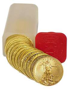   GOLD AMERICAN EAGLES Brilliant Uncirculated gem bullion coins  