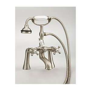  Cheviot Deck Mount Hand Shower Tub Faucet 5106BN Brushed 