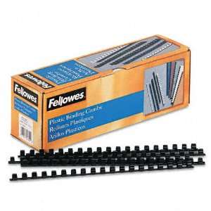  Fellowes Products   Fellowes   Plastic Comb Bindings, 3/8 
