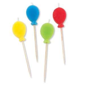  Balloon Pick Candles (12) Party Supplies Toys & Games