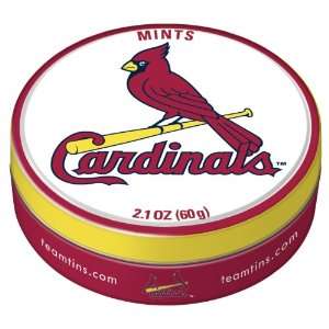 Team Mints, St. Louis Cardinals, 2.1 Ounce Tins (Pack of 10)  