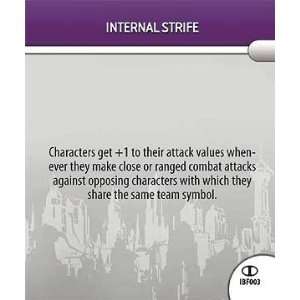  HeroClix Internal Strife # IBF003 (Rookie)   Icons Toys & Games