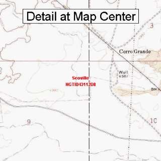   Map   Scoville, Idaho (Folded/Waterproof)