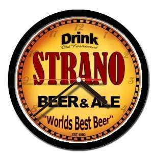  STRANO beer and ale cerveza wall clock 