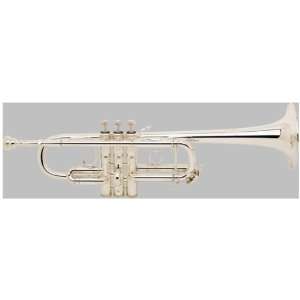  C180 Stradivarius Trumpet (Silver Plated Musical 