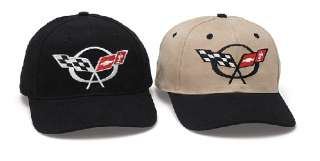C5 Chevy Corvette Logo Hat Cap Black or Bk/Khaki NWT  