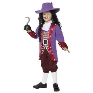  Smiffys Child Captain Hook Costume, Purple, With Large 