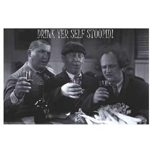  Three Stooges Movie Poster, 36 x 24