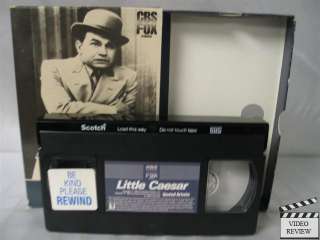 Little Caesar VHS Edward G. Robinson  