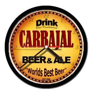  CARBAJAL beer and ale cerveza wall clock 
