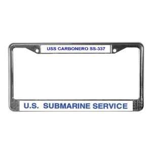  Carbonero Truck License Plate Frame by  