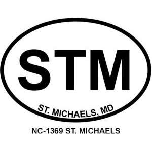  ST. MICHAELS Personalized Sticker Automotive