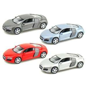  Set of 4   Audi R8 1/36 Toys & Games