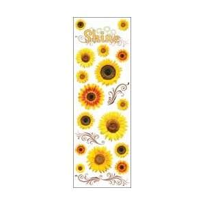  Paper House Rub On Glitter Sunflower Shine RUBGL 14; 3 