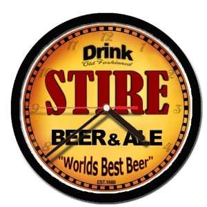  STIRE beer and ale cerveza wall clock 