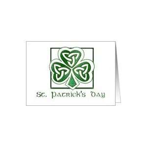 St. Patricks Day Card Elegant Simple Card Health 