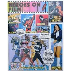  Heroes On Film #2 Nov. 1995 , Asian Super Heroes , Go Girl 