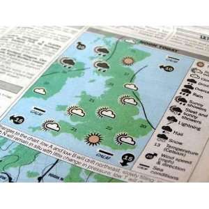  Uk Weather Forecasts   Peel and Stick Wall Decal by 