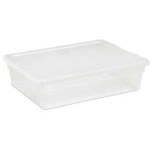 Sterilite 28Qt Stor Box (Pack Of 10) 16558010 Containers See Thru 