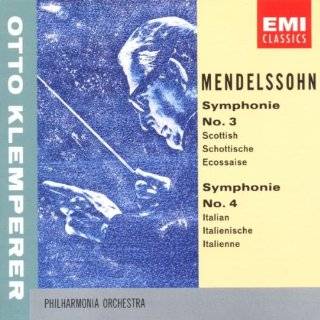 Mendelssohn Bartholdy Sym 3 A minor Op.56 & Sym 4 in A Op.90 by 