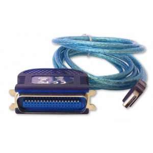 USB To Parallel Port IEEE1284 Centronics Adapter Cable 