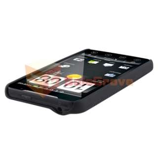  Swivel Holster Case+Privacy Film+Charger For Sprint HTC EVO 4G  