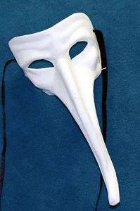 Blank Costume Stallion Casanova Mask 10 Naso 80299  
