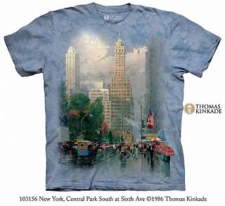 THOMAS KINKADE Collection Adult T Shirt gallery M/L/XL  