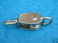 BRAND NEW 32MM SWIVEL STAINLESS STEEL PULLEY BLOCK  